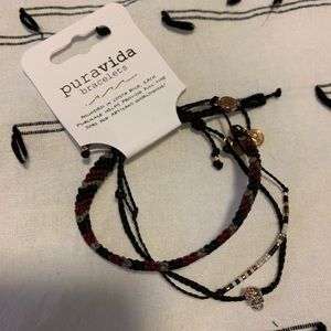 Pura vida bracelets (pack of 3)